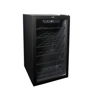 Adega de Vinhos Compressor HQ 75 Litros 24 Garrafas Preta HQ-AV24H