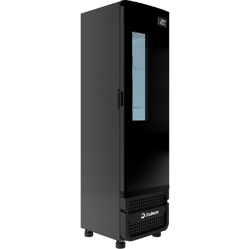 Geladeira/refrigerador 244 Litros 1 Porta Preto Porta Window - Imbera Beyond Cooling - 110v - Ccv144