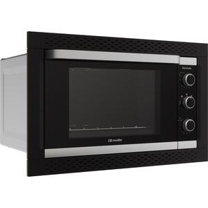Forno Elétrico de Embutir Mueller 44 Litros Decorato Preto G3 601118004