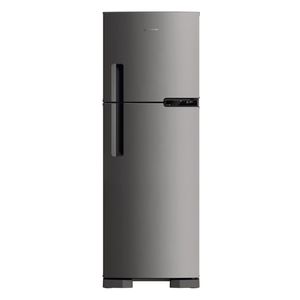 Geladeira Brastemp 375 Litros Frost Free com Gavetão de Legumes Fresh Zone Inox BRM44HK
