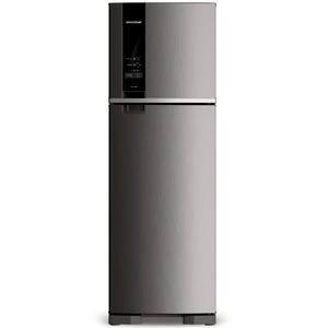 Geladeira Brastemp 400 Litros Frost Free Duplex Com Freezer Control Inox BRM54JK