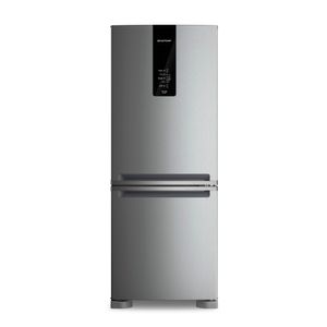 Geladeira Brastemp 447 Litros Frost Free Inverse com Smart Flow e Fresh Box Inox BRE57FK