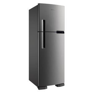 Geladeira Brastemp 375 Litros Frost Free com Gavetão de Legumes Fresh Zone Inox BRM44HK