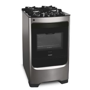 Fogão Consul 4 Bocas Acendimento Automático Inox CFO4VAR