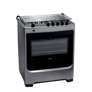 Fogão Consul 5 Bocas Acendimento Automático Inox CFS5NAR