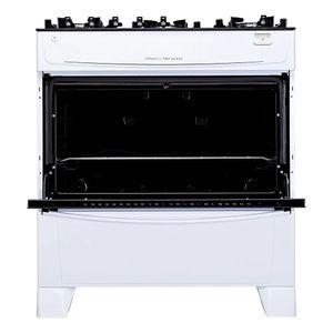 Fogão Atlas 5 Bocas Mônaco Plus Com Mesa de Vidro Top Glass Branco 300000710