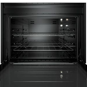 Fogão Mueller 5 Bocas Decorato Com Tripla Chama Preto Fosco DECORATO 5B