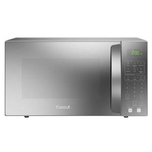 Micro-ondas Consul 32 Litros Com Menu Fácil Espelhado Cinza CMS46AR
