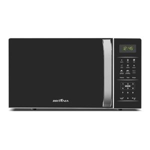 Micro-ondas Britânia 20 Litros 1100W Limpa Fácil Preto e Branco BMO23