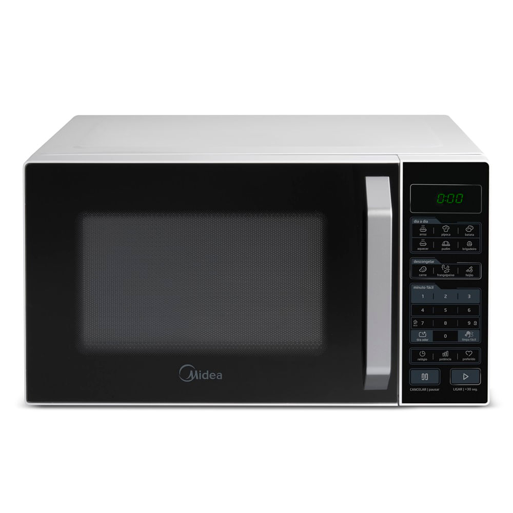 Micro-ondas Midea 27 Litros 800W Branco e Preto MXSA27P