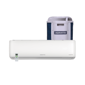 Ar-Condicionado Split Agratto Hi Wall Liv Top Inverter 12.000 BTU/h Quente e Frio Branco LCST12QF-02I