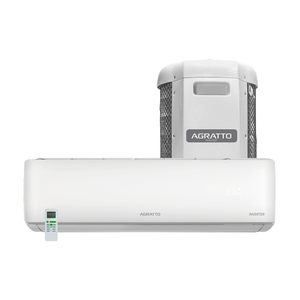 Ar Condicionado Split Agratto Hi Wall Liv Top Inverter 24.000 BTU/h Quente e Frio Monofásico Branco LCST24QF-02I
