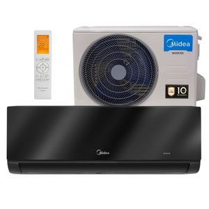 Ar Condicionado Split Springer Midea Hi Wall Xtreme Save Connect Black Edition Inverter 12.000 BTU/h Quente e Frio Monofásico Preto