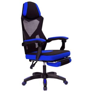 Cadeira de Escritório com Rodinha Fortt Verona Azul  CEGF01A