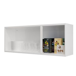 Armário Aéreo de cozinha Itatiaia Rose com 3 Portas Branco ARM-105