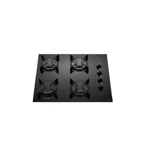 Cooktop Atlas 4 Bocas Utop com Mesa de Vidro Preto