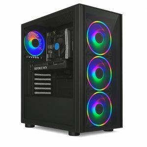 Pc Gamer 3green, Intel I5 12400F, 32GB DDR4, Geforce RTX 3050, SSD 1TB M.2 Fonte 500W Preto 3G32GB-32