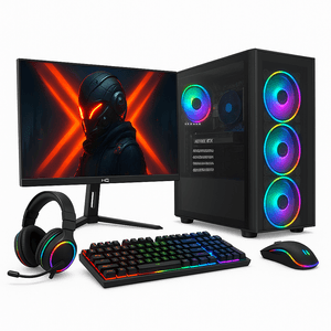 PC Gamer Completo Skill New G Ryzen 5 5600GT, 16GB, Radeon RX 6600 8GB, SSD M2 512GB, Monitor 24" 180HZ - SKR11