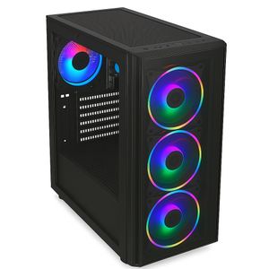 Pc Gamer 3green, AMD Ryzen 7 5700G, 32GB DDR4, Geforce RTX 3050, SSD 512GB M.2, Fonte 500W Preto 3G32GB-27
