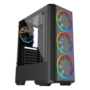 PC Gamer 3green Force AMD Ryzen 5 16GB DDR4 Placa de vídeo Radeon RX SSD 480GB Fonte 500W 3GFO-016