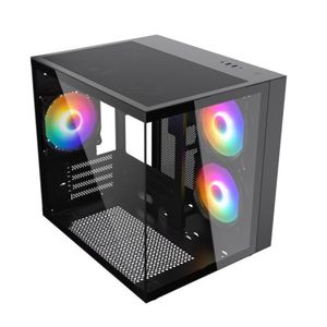 PC Gamer Skill Aquarium, Intel Core I5 12400F, 16GB 3200MHz, Geforce RTX 3060 12GB, SSD 512GB M.2, Fonte 600W 80 Plus, Preto SKA046