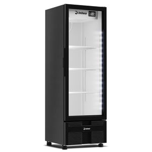 Cervejeira Imbera 569 Litros Inverter Porta de Vidro Preta e Branca CCV355