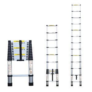 Escada Telescópica Aluminio Fortt 3.8m 13 Degraus ETA01-3.8m