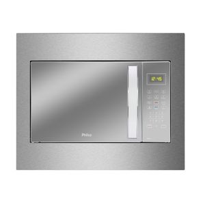 Micro-ondas de Embutir Philco 37 Litros Limpa Fácil 1400W Espelhado e Branco PMB37EB