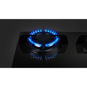 Cooktop a Gás Electrolux 4 Bocas Mesa de Vidro Preto KE4GP