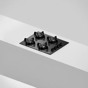 Cooktop a Gás Electrolux 4 Bocas Mesa de Vidro Preto KE4GP