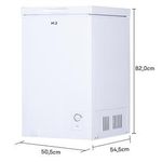Freezer e Conservador Horizontal HQ 110 Litros Branco HQ-110CFH-1761677572781