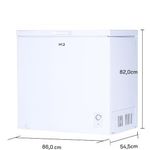 Freezer e Conservador Horizontal HQ 210 Litros Branco HQ-210CFH-1761678053356