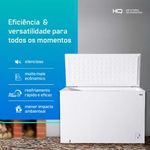Freezer e Conservador Horizontal HQ 315 Litros Branco HQ-315CFH-1761678507130