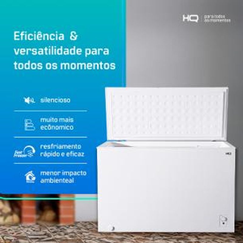 Freezer e Conservador Horizontal HQ 315 Litros Branco HQ-315CFH-1761678507130