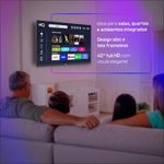 Smart TV HQ 40" Full HD tela sem bordas Android 12 design Slim HQS40NKHM-1761831170126