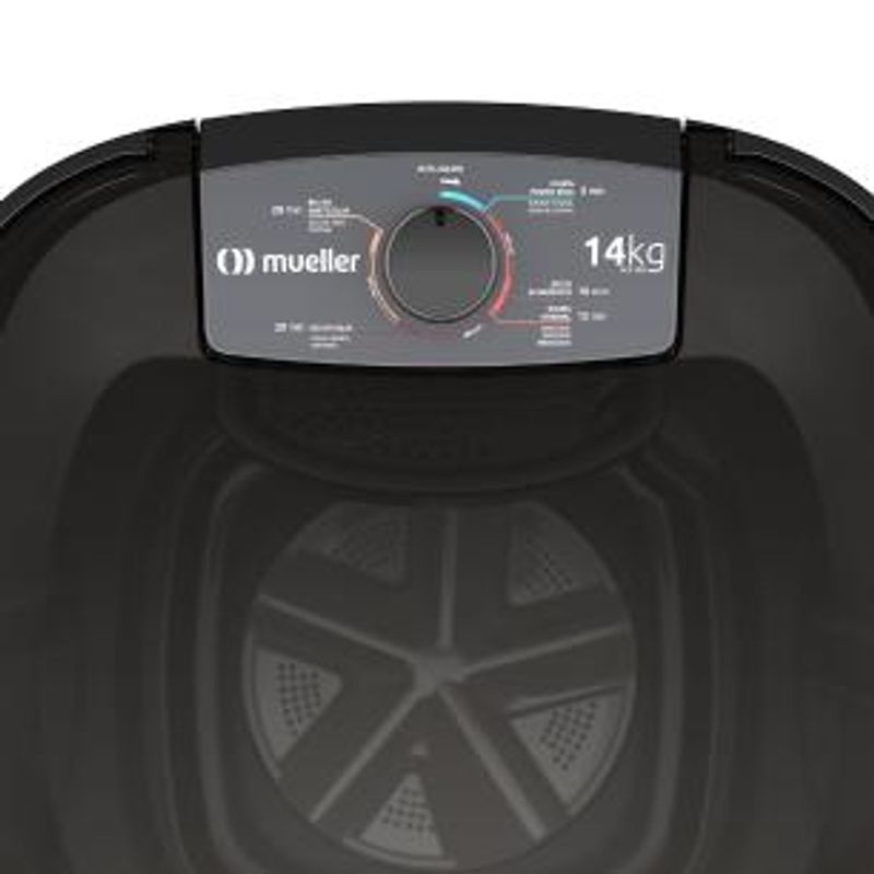 Tanquinho Mueller 14Kg Semiautomática Preto MLT14B-1761844977538