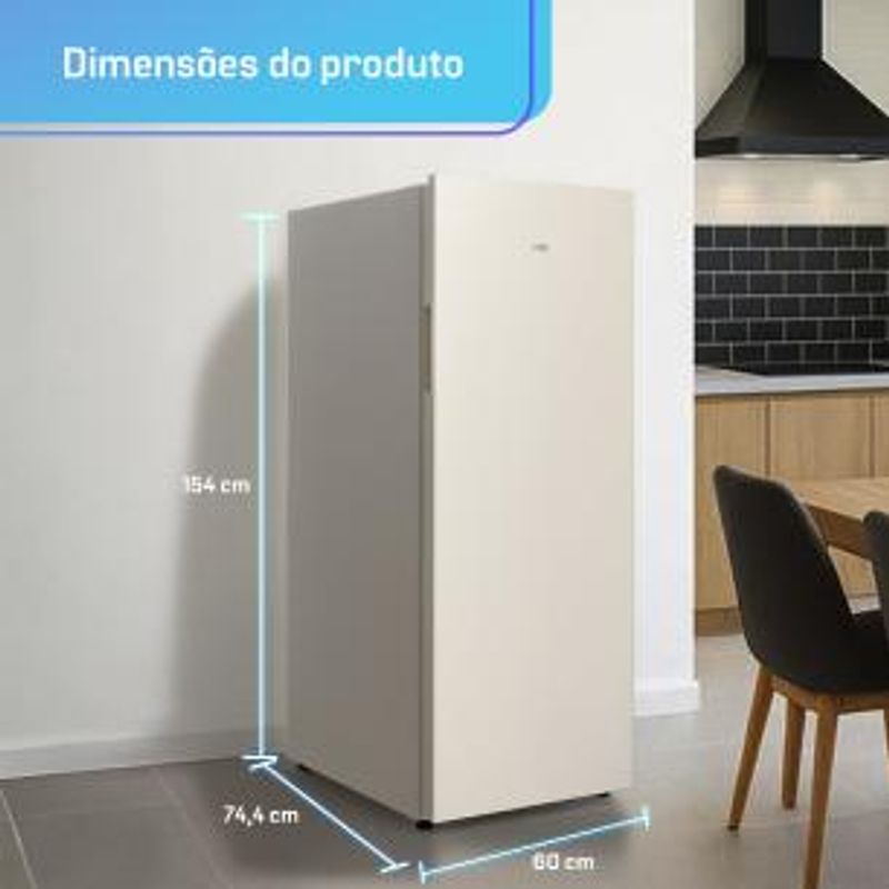 Freezer e Conservador Vertical HQ 330 Litros Branco HQ-330FV/RFFIX-1764705420383