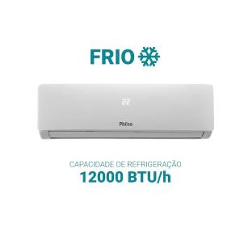 Ar Condicionado Split Philco Hi Wall 12.000 BTU/h Frio Monofásico Branco PAC12000TFM12-1765456646360