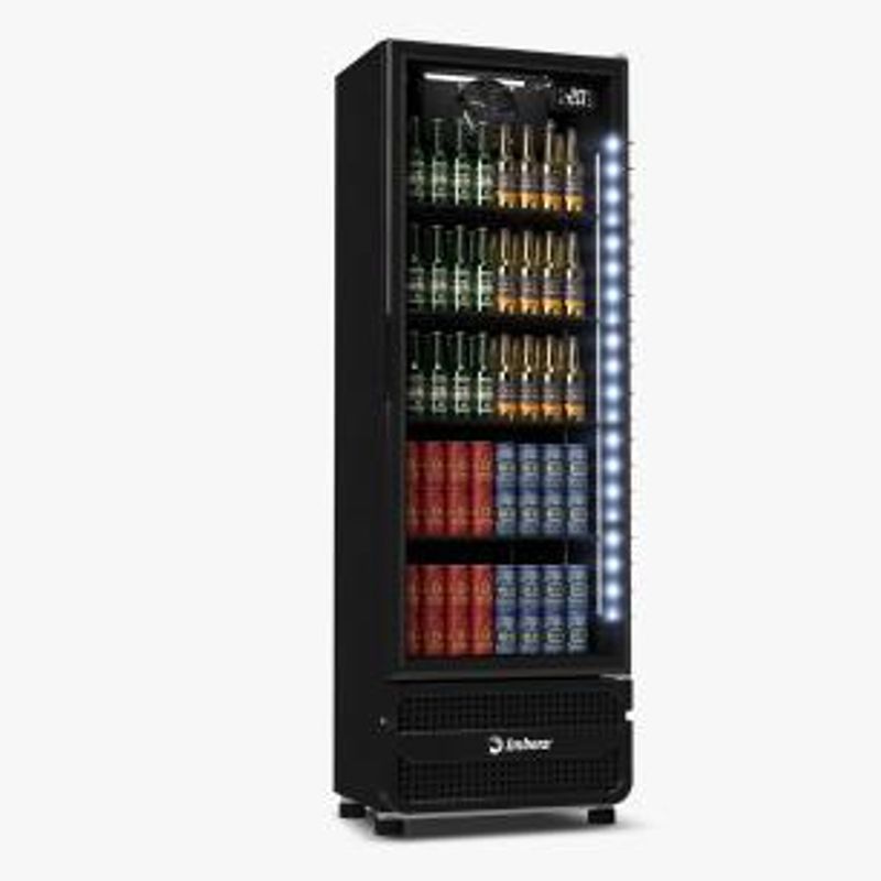 Cervejeira Imbera 393 Litros Porta De Vidro Full Black CCV290-1767796896525