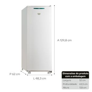 Freezer Vertical Consul 121 Litros 1 Porta Branco CVU18GB