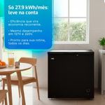 Freezer e Conservador Horizontal HQ 260 Litros Preto HQ-260CFHL-1767967839690