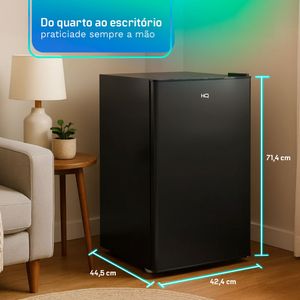 Frigobar HQ 76 Litros Preto BC-76