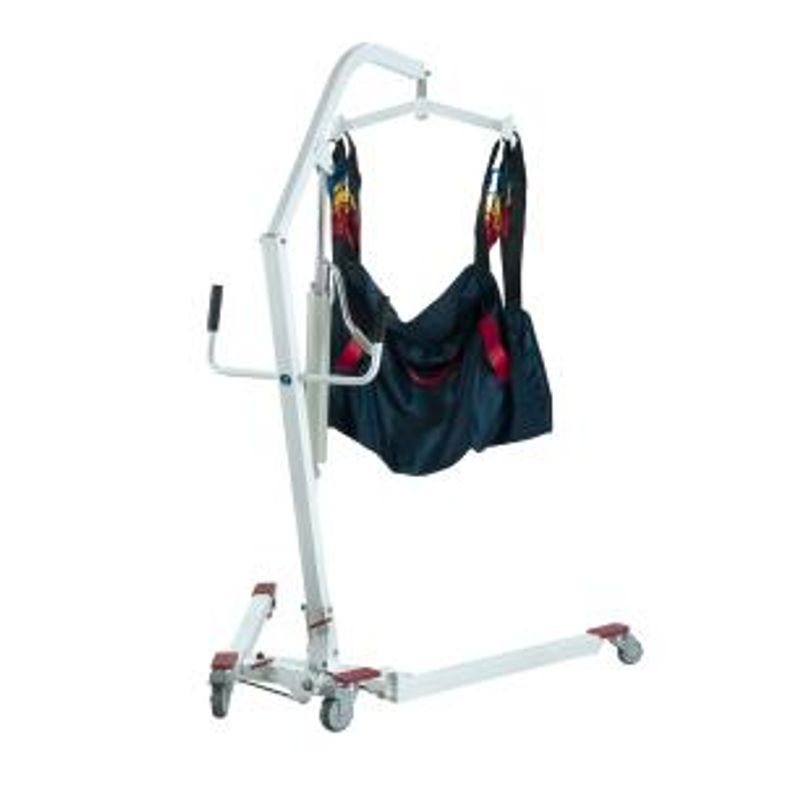 Guincho para Elevação Dellamed Manual de Acamados até 180 Kg Branco D5000-1767980518021