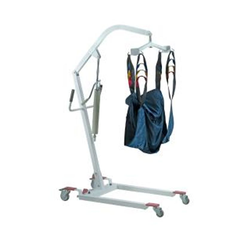 Guincho para Elevação Dellamed Manual de Acamados até 180 Kg Branco D5000-1767980531821