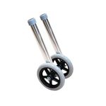 Par de Rodas para Andador Dellamed 3 Barras Cinza D10-1767980655923