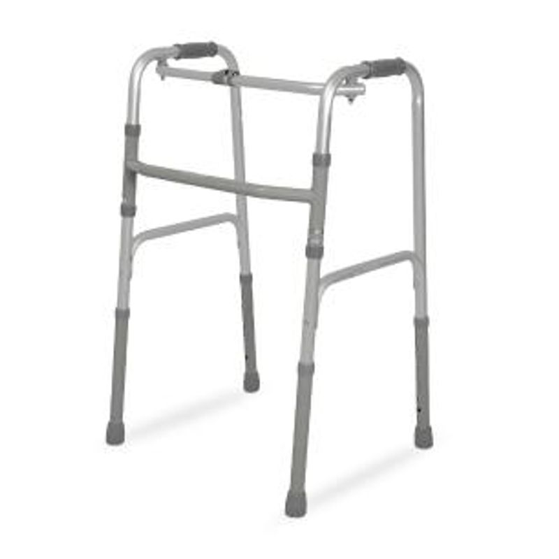 Andador Dellamed de Alumínio 3 em 1 Cinza D10 Pop-1767980888579