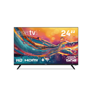 Smart TV HQ 24" HD tela sem bordas Android 12 Slim HQS24NKH