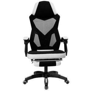 Cadeira de Escritório com Rodinha Fortt Verona Branca  CEGF01B