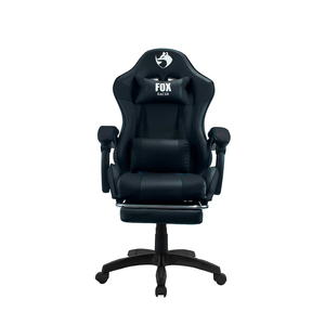 Cadeira Gamer Fox Racer Zerda com Apoio de Pés Preta  W20