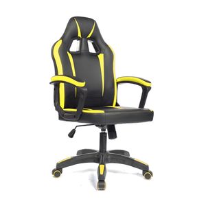 Cadeira Gamer Fortt Harbin Amarela  CGF022AM